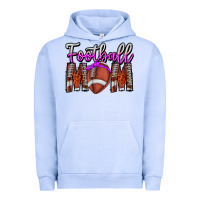 Pigment Grape Ice Football Mom Urban Hoodie - CowhideDigitalArt