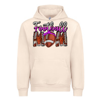 Sandshell Football Mom Urban Hoodie - CowhideDigitalArt