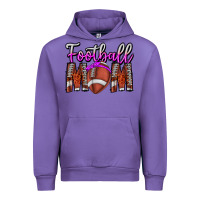 Tulip Football Mom Urban Hoodie - CowhideDigitalArt