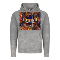 Cloud Rock tiger america Vintage Hoodie - NancyCooperArtShop