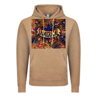 Vintage Coffee tiger america Vintage Hoodie - NancyCooperArtShop