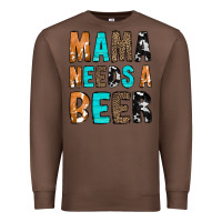 Chestnut Mama Needs a Beer Premium Sweatshirt - CowCowDesign