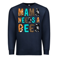 Navy Mama Needs a Beer Premium Sweatshirt - CowCowDesign