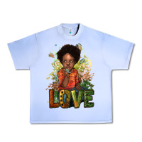Grape Ice black afro boy love Urban Heavy Tee - NancyCooperArtShop