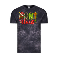 Cloud Black aunt claus Vintage Tee - MaliasSmallBusiness