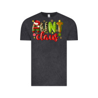Vintage Black aunt claus Vintage Tee - MaliasSmallBusiness