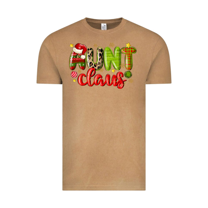 Aunt Claus Vintage Tee by MaliasSmallBusiness | Teevron