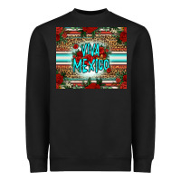 Black viva mexico long live mexico Heavyweight Sweatshirt - Jasminsmagicworld