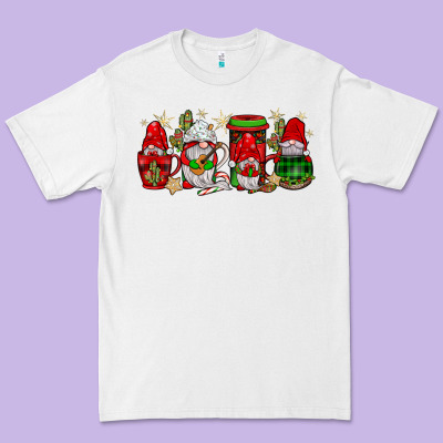 Christmas Mexican Gnomies Coffee Premium Tee Designed By Jahusdesignshop