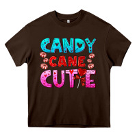 Chocolate Brown candy cane cutie Heavy Core Tee - AdoDesignShop