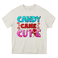Cream candy cane cutie Heavy Core Tee - AdoDesignShop