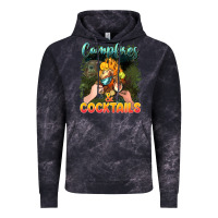 Cloud Black campfirescocktails Vintage Hoodie - NancyCooperArtShop