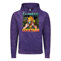 Cloud Purple campfirescocktails Vintage Hoodie - NancyCooperArtShop