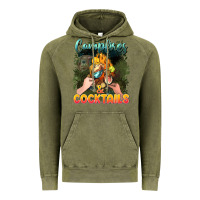 Vintage Olive campfirescocktails Vintage Hoodie - NancyCooperArtShop