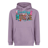 Lavender oncology nurse Heavyweight Hoodie - OliviaCreatesArt