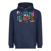 Navy oncology nurse Heavyweight Hoodie - OliviaCreatesArt