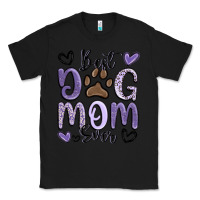Black best dog mom ever Classic Tee - MaliasSmallBusiness