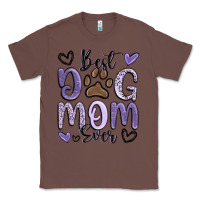 Chestnut best dog mom ever Classic Tee - MaliasSmallBusiness