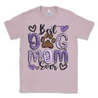 Lilac best dog mom ever Classic Tee - MaliasSmallBusiness