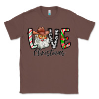 Chestnut Love Christmas Santa Classic Tee - CowhideDigitalArt