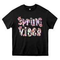 Black spring vibes Heavy Core Tee - Artiststas