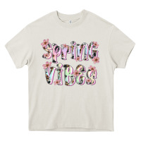 Cream spring vibes Heavy Core Tee - Artiststas