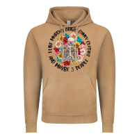 I Like Murder Shows Comfy Clothes And Like 3 Peopl Vintage Hoodie | Teevron