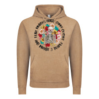 Vintage Coffee i like murder shows comfy clothes and like 3 peopl Vintage Hoodie - MaliasSmallBusiness