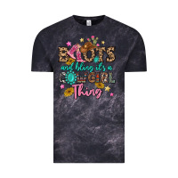 Cloud Black boots and bling it's a cowgirl thing Vintage Tee - MaliasSmallBusiness