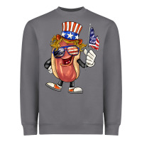 Storm 4th of july hot dog Heavyweight Sweatshirt - BarkalooDesign