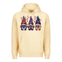 Pina Colada 4th Of July gnomies with stars Premium Hoodie - HowdyJamesFarm