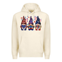 Tofu 4th Of July gnomies with stars Premium Hoodie - HowdyJamesFarm