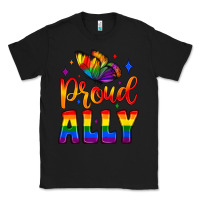 Black proud ally Classic Tee - JahusDesignShop