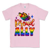 Bubblegum Pink proud ally Classic Tee - JahusDesignShop