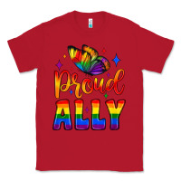 Red proud ally Classic Tee - JahusDesignShop