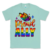 Seafoam proud ally Classic Tee - JahusDesignShop