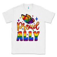 White proud ally Classic Tee - JahusDesignShop