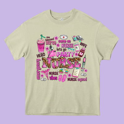 Come On Nurse Lets Go Party Heavy Core Tee Designed By Adodesignshop