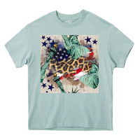 Arona statue of liberty leopard Heavy Core Tee - BundleAndBundleShop