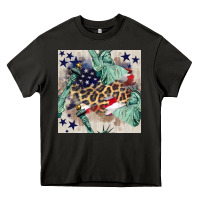Asphalt statue of liberty leopard Heavy Core Tee - BundleAndBundleShop