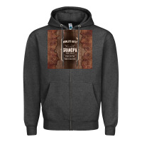 Charcoal Heather world's best grandpa Zipper Hoodie - TumblerDesignByShophia