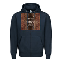 Navy world's best grandpa Zipper Hoodie - TumblerDesignByShophia