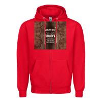 Red world's best grandpa Zipper Hoodie - TumblerDesignByShophia