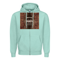 Seafoam world's best grandpa Zipper Hoodie - TumblerDesignByShophia
