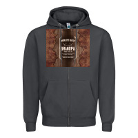 Smoke world's best grandpa Zipper Hoodie - TumblerDesignByShophia