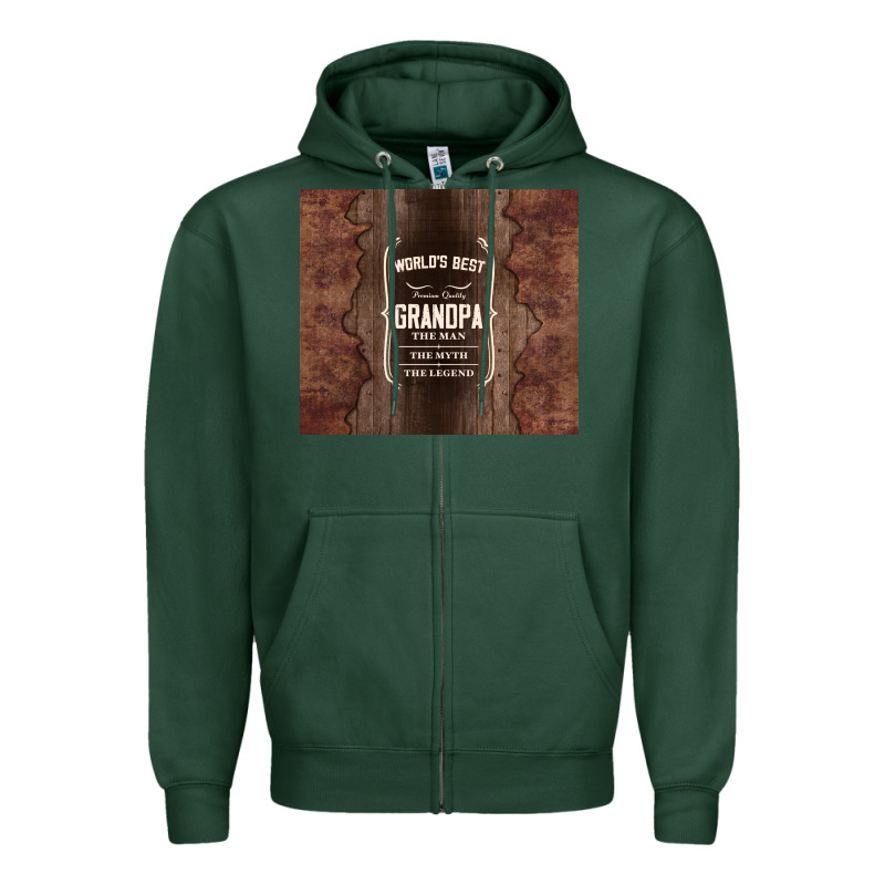 World's Best Grandpa Zipper Hoodie by TumblerDesignByShophia | Teevron