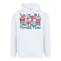 White nicu neonatal nurse coffee cups Heavyweight Hoodie - OliviaCreatesArt