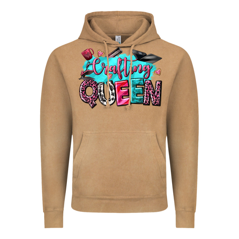 Crafting Queen Vintage Hoodie by NancyCooperArtShop | Teevron