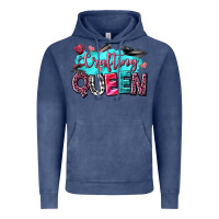 Vintage Denim crafting queen Vintage Hoodie - NancyCooperArtShop