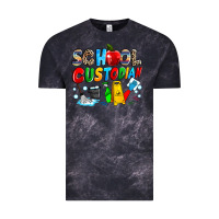 Cloud Black school custodian Vintage Tee - NancyCooperArtShop